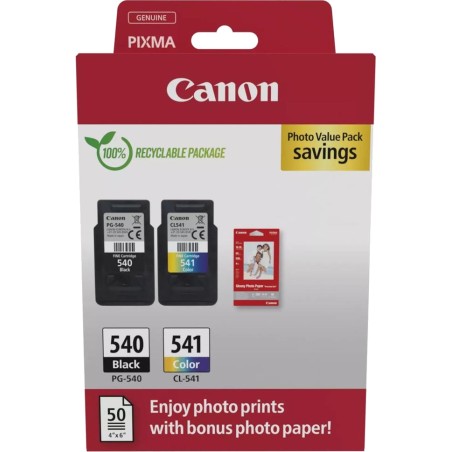 tintenpatronen-pack mit fotopapier pg-540/cl-541 5225b013