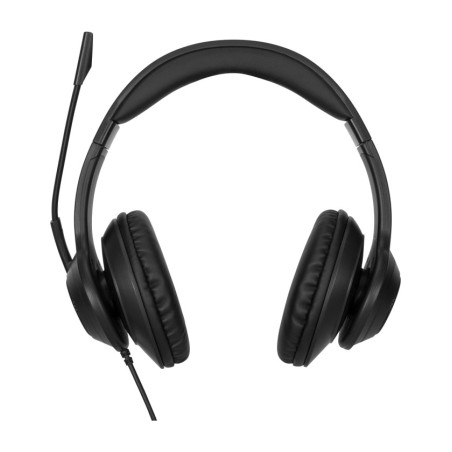sztereó fejhallgató mikrofonnal és usb kábellel pc-hez aeh102gl 1,8 m