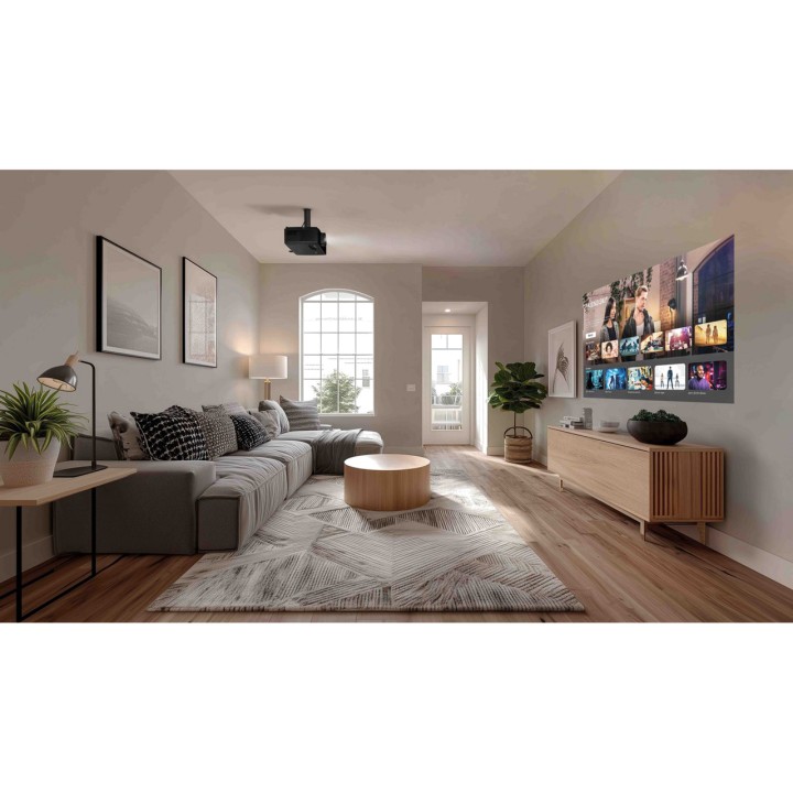OPTOMA Proyector láser 4K UHD compacto para cine en casa