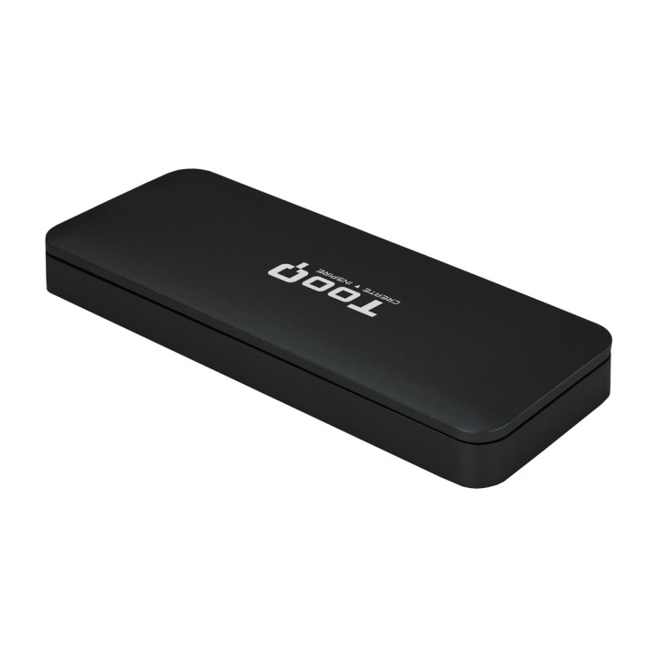 TOOQ Externes Aluminium-USB-C-Gehäuse für SSD TQE-2280B