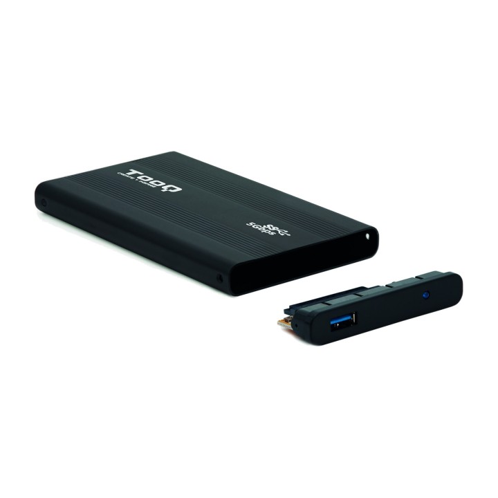TOOQ Externes SATA-Festplattengehäuse TQE-2524B 2,5" USB-3.0