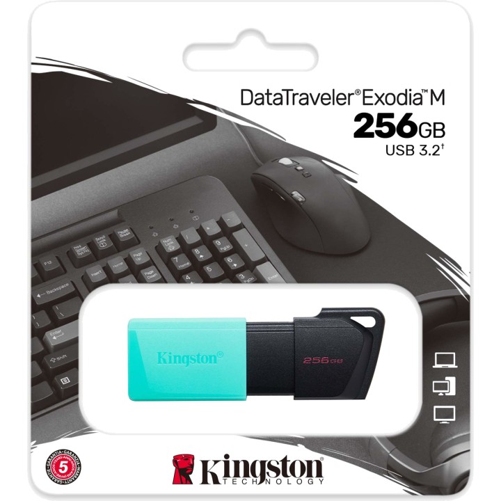 KINGSTON Μνήμη USB DATATRAVELER-EXODIA-M-256GB DSP0000008992