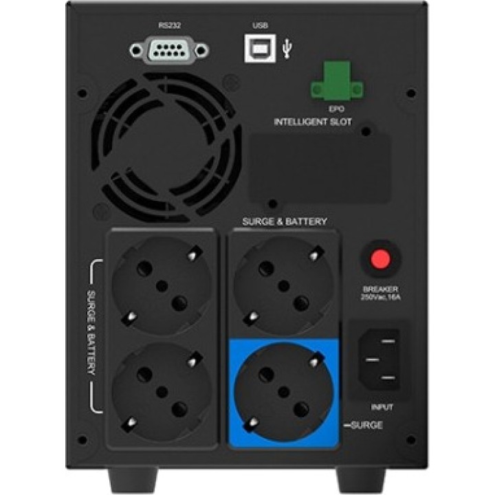 PHASAK SAI interactivo de torre con pantalla LCD PROTEKT-PH-7621 2160VA DSP0000008551