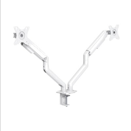 soporte doble para monitores con brazos de muelle y fijación a mesa db4132tnr 17-32" 9kg