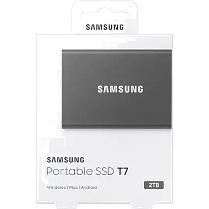SAMSUNG SSD externo portátil USB-C T7 2TB 1050MB/S DSP0000007742VAR