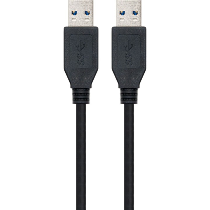 NANOCABLE USB-A-Kabel mit Steckern 3.0 5GBPS 1 M