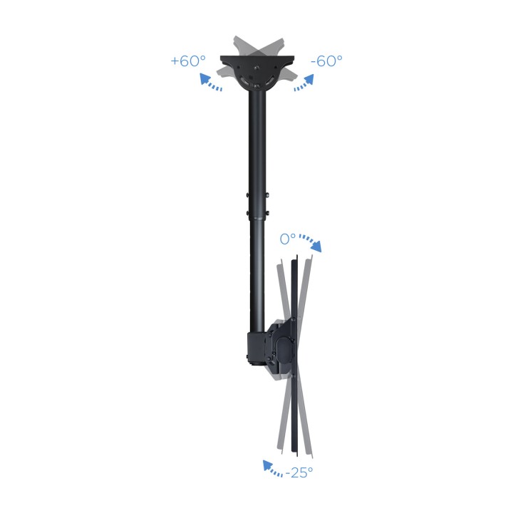 TOOQ Soporte de techo para televisor LPCE1170TSLI 37-70"
