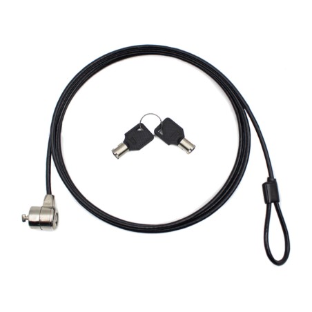 cablu antifurt cu cheie pentru laptop nxsc001 k-slot 1,8 m