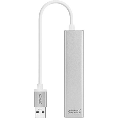 hub usb avec trois ports et adaptateur réseau ethernet gigabit 3.0 rj45 15 cm