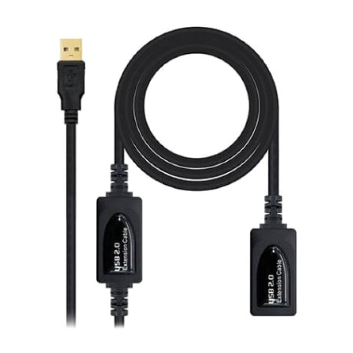 NANOCABLE Cavo prolunga USB-A attivo con amplificatore di