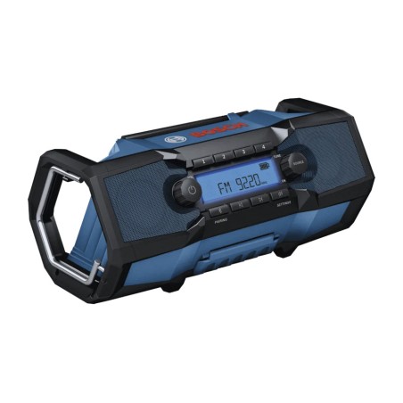 radio de obra fm con bluetooth professional heavy-duty gpb18v-3c 20w
