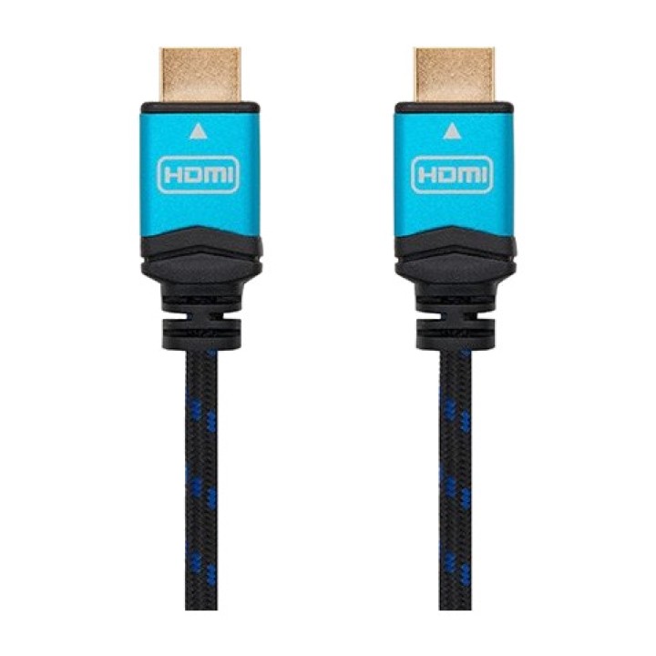 NANOCABLE Kabel HDMI z oplotem z nylonu plecionego 2.0 4K