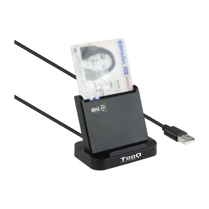 TOOQ Lector de DNI electrónico para sobremesa TQR-220-VISION