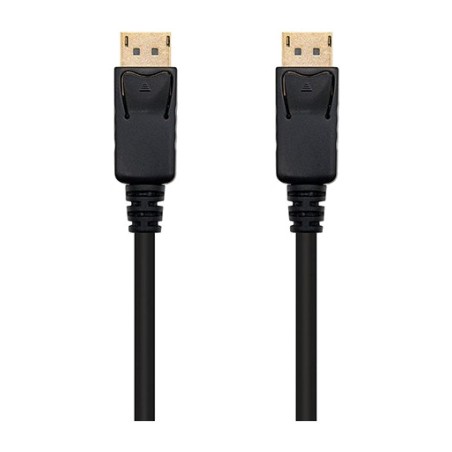 displayport-kabel med forgyldte stik og multipel afskærmning 1.2 3 m