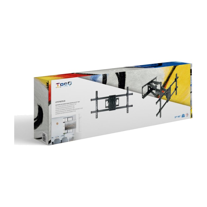 TOOQ Support mural articulé pour téléviseur LP3790TN 37-90"