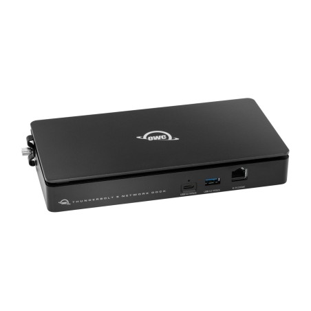 estación de acoplamiento de red para portátil con tres puertos ethernet thunderbolt-5 dual-10gbe