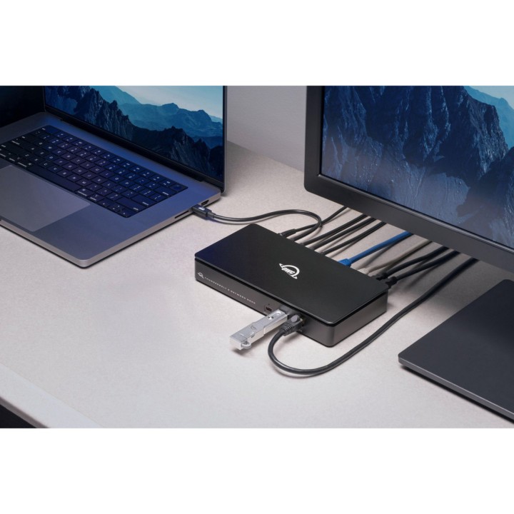 OWC Network docking station for laptop with three Ethernet