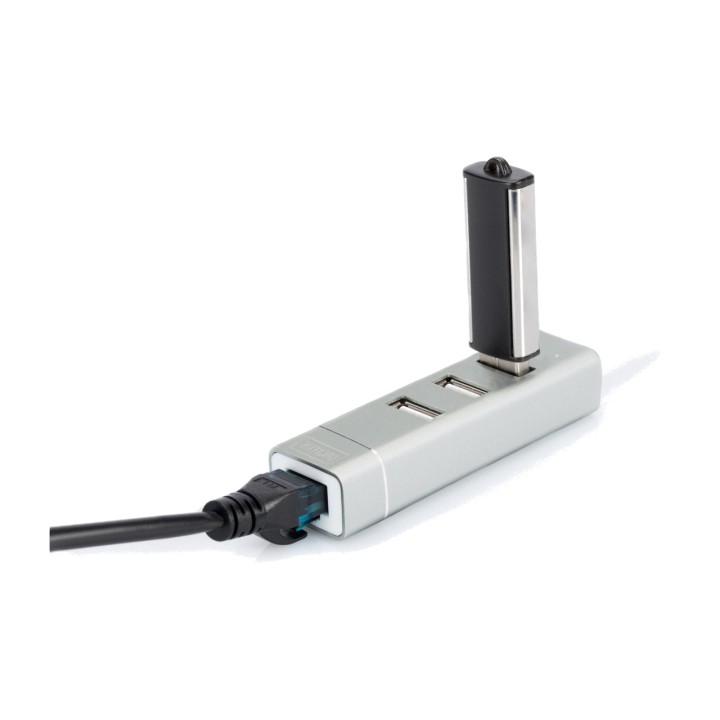 DIGITUS 3-Port-USB-Typ-C-Hub mit
