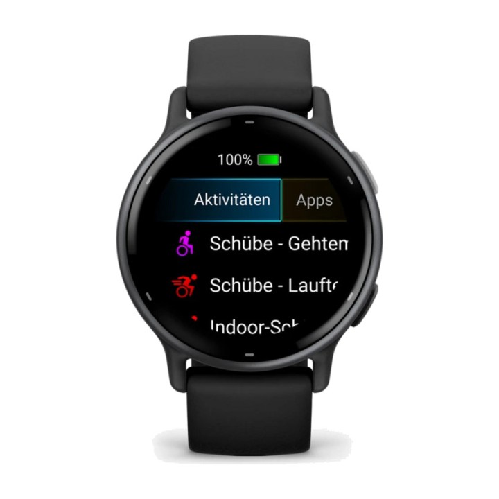 GARMIN Montre connectée GPS avec écran AMOLED pour le sport