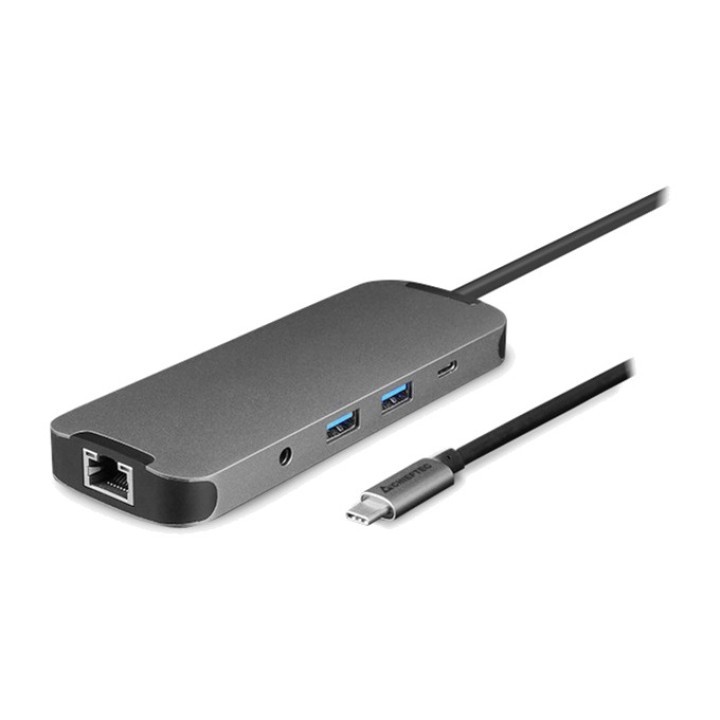 CHIEFTEC Station d’accueil USB-C 9 en 1 pour ordinateur