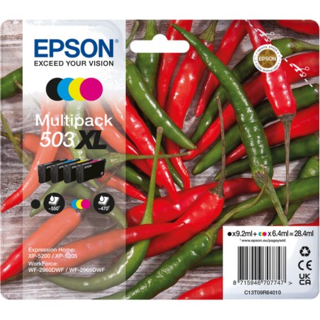multipack mit xl-tintenpatronen 503xl 4 uds