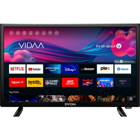 televisor inteligente led hd con modo hotel smart 24 vx vidaa