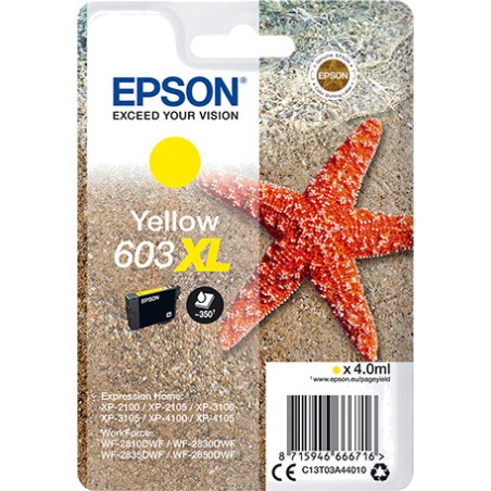 kartusz z tuszem o dużej pojemności 603xl