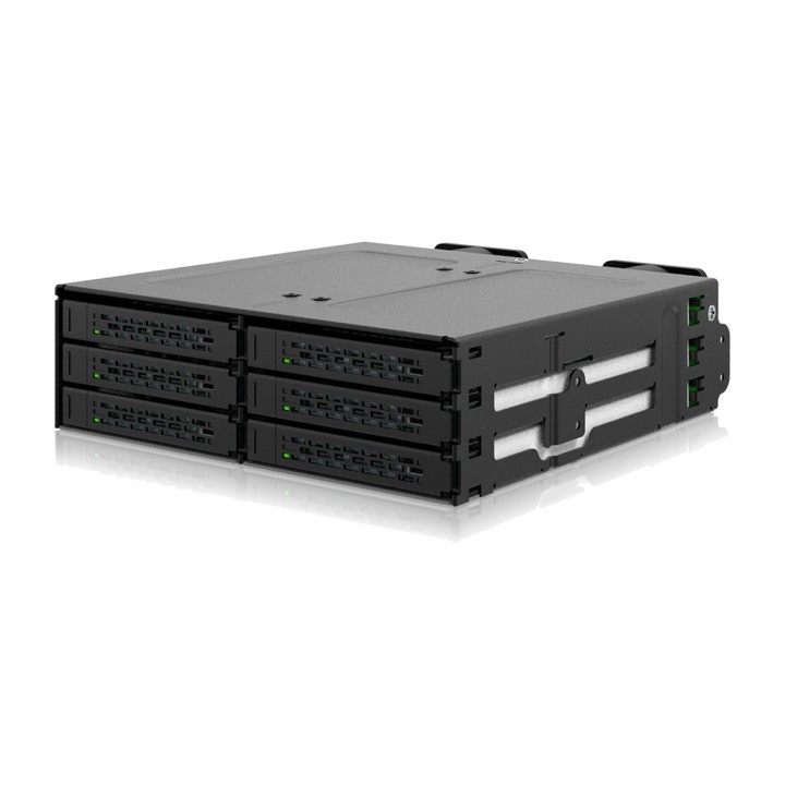 ICY DOCK Izvlečni nosilec za 6 NVMe U.2 SSD in U.3