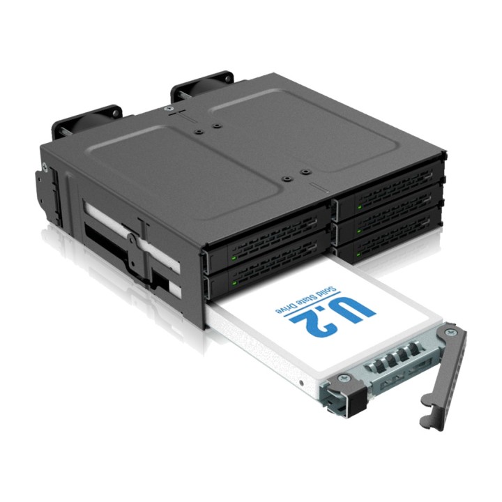 ICY DOCK Izvlečni nosilec za 6 NVMe U.2 SSD in U.3