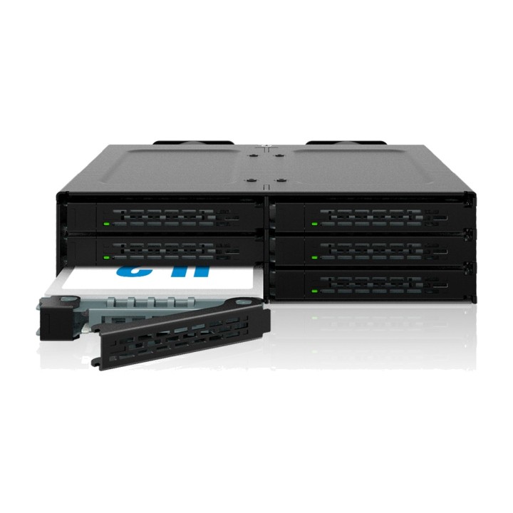 ICY DOCK Izvlečni nosilec za 6 NVMe U.2 SSD in U.3