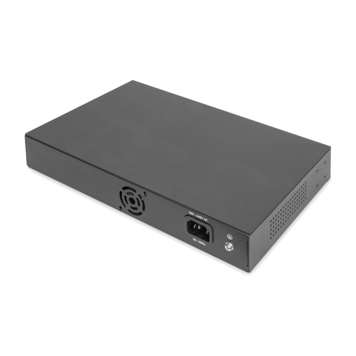 DIGITUS Switch di rete non gestito a 24 porte con VLAN