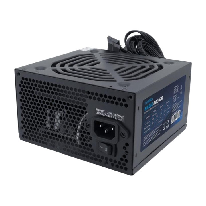 COOLBOX ATX PC power supply BASIC-500GR 500W COO-FA500BGR