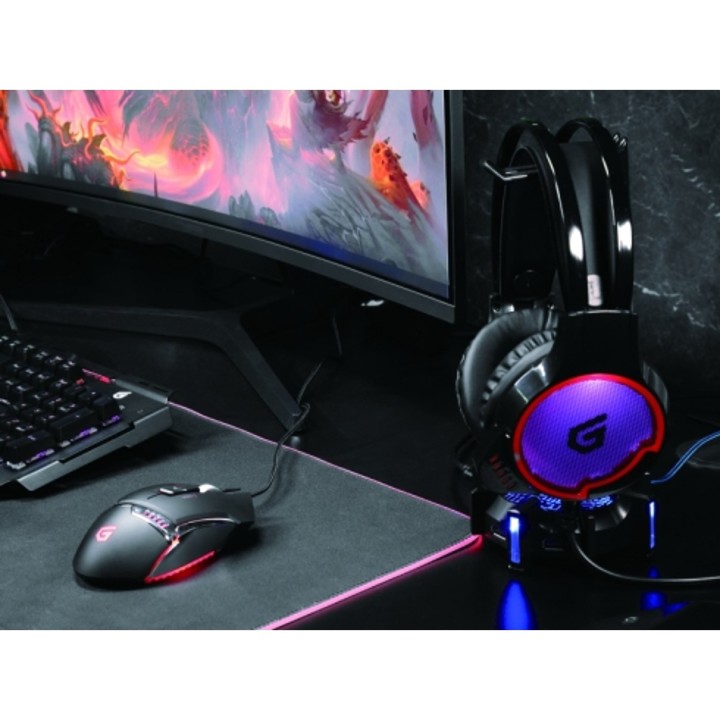 CONCEPTRONIC Casque gaming USB avec son surround 7.1 et