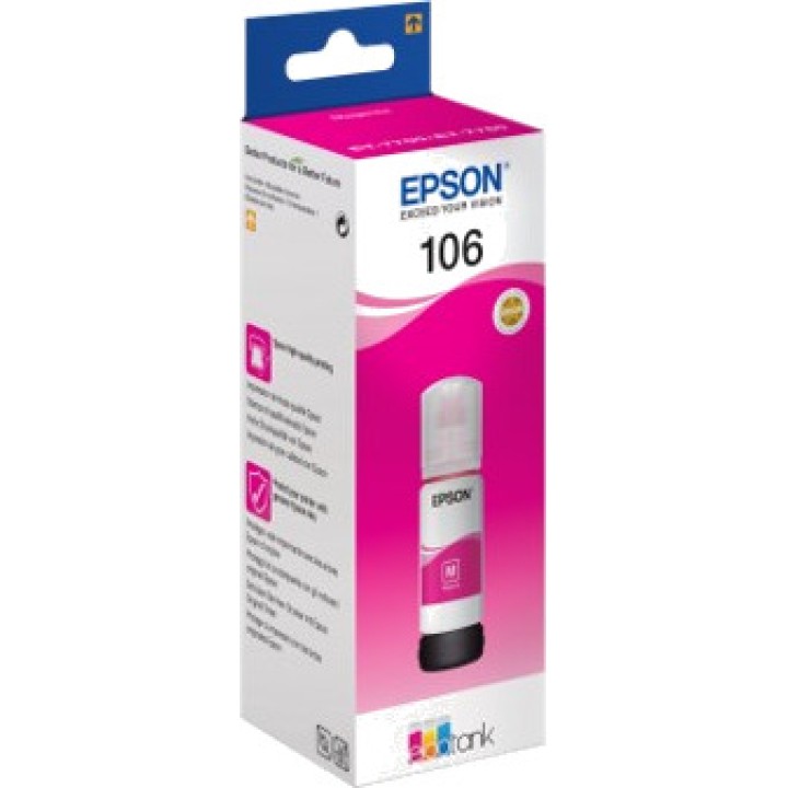 EPSON Bläckflaska 106-ECOTANK 70ML T00R1VAR