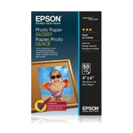 glossy photo paper for inkjet printers 10x15cm 50 uds