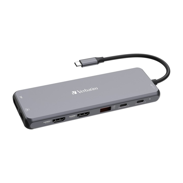 VERBATIM USB-C-Dockingstation für drei Bildschirme mit