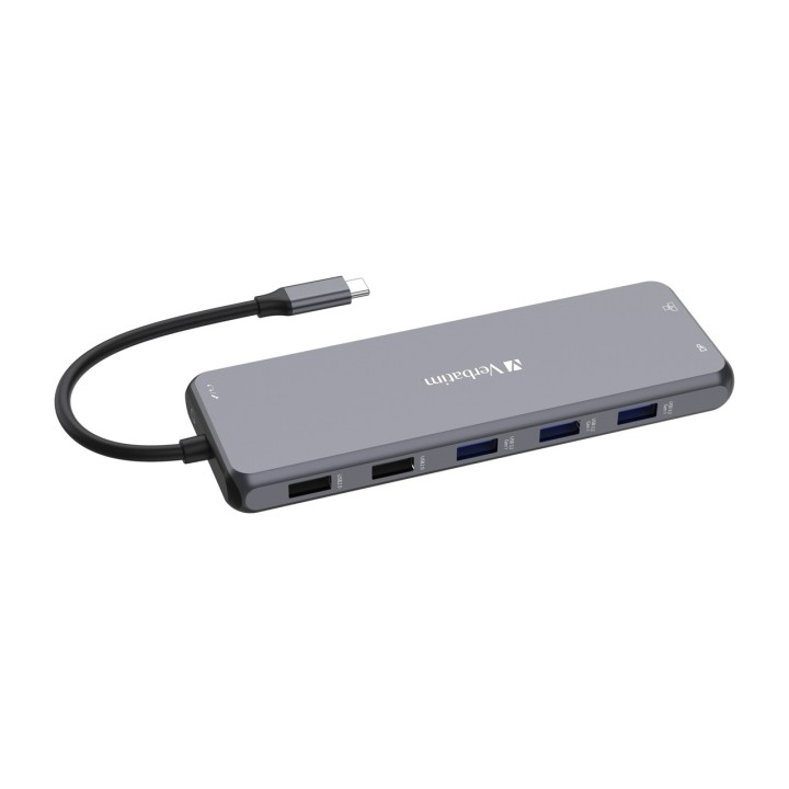 VERBATIM Docking station USB-C per triplo display con rete e