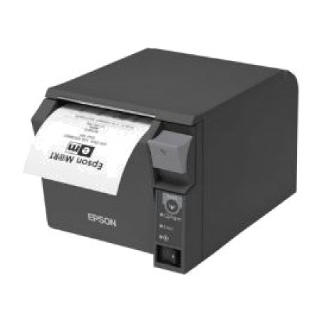 impressora térmica de cupons com carga frontal tm-t70ii usb-rs232