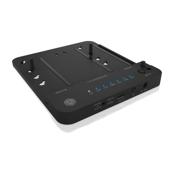 ICY BOX Docking and cloning station for SATA and M.2 NVMe