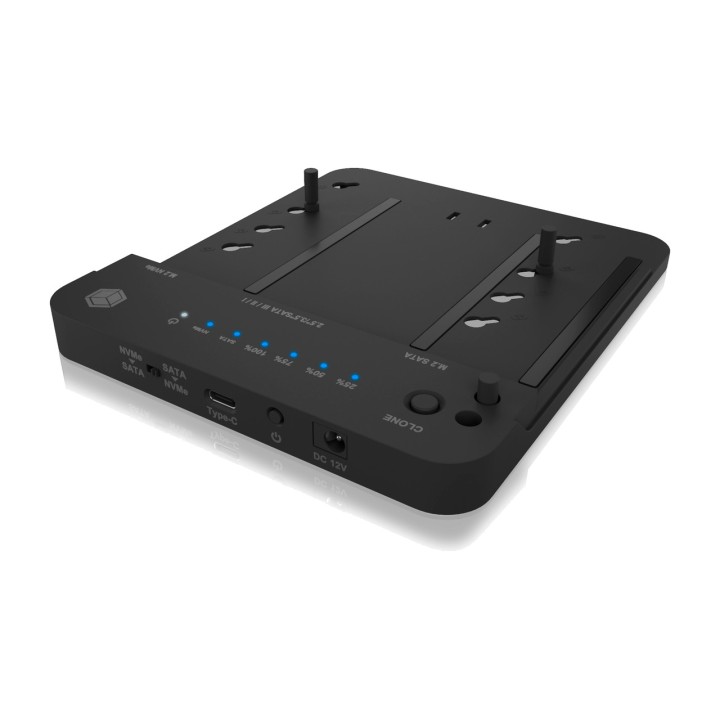ICY BOX Docking and cloning station for SATA and M.2 NVMe