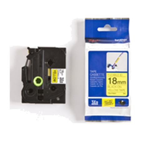 flexible laminated label tape for label maker tze-fx 18mm x 8m