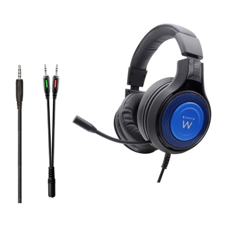 gaming headset with microphone for pc and console play-pl3322 50mm