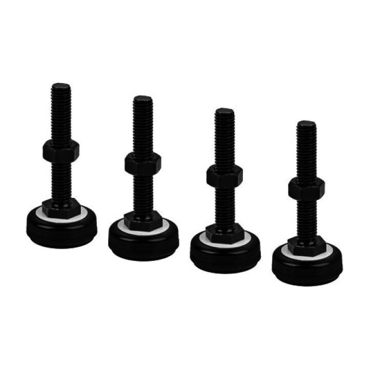 LANBERG Jeu de 4 pieds de nivellement pour armoire rack M10