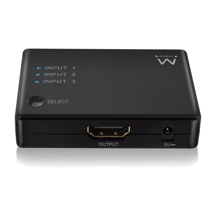 EWENT Commutatore HDMI con telecomando EW3730 4K 3X1