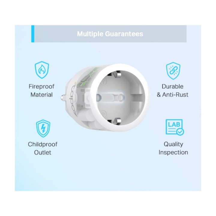 TP-LINK Mini-WLAN-Smart-Steckdose mit Verbrauchsmessung TAPO