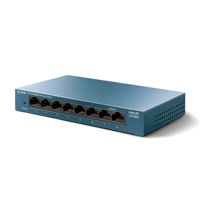 TP-LINK 8-Port Gigabit Unmanaged Metal Switch