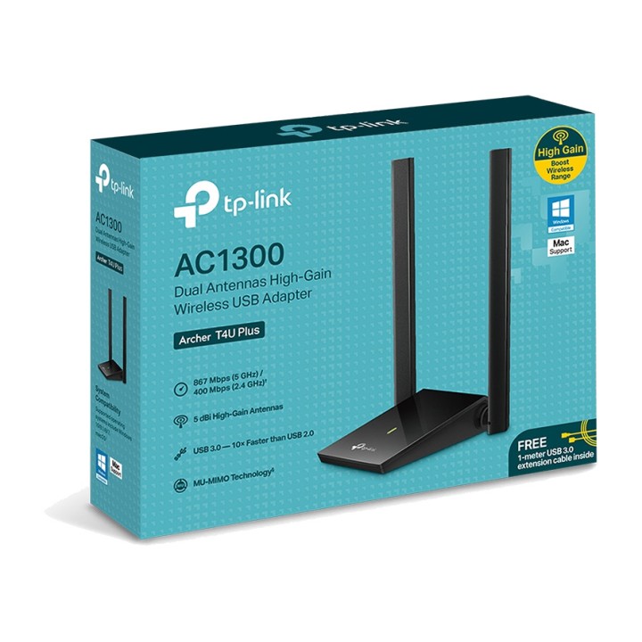 TP-LINK Adaptateur WiFi 5 USB 3.0 double bande avec deux