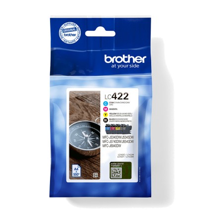pack de 4 cartouches d’encre d’origine lc-422
