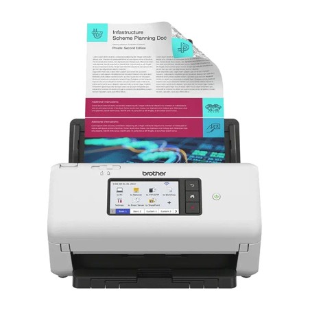 scanner per documenti con alimentatore automatico ads-4700w a4-usb-ethernet wi-fi