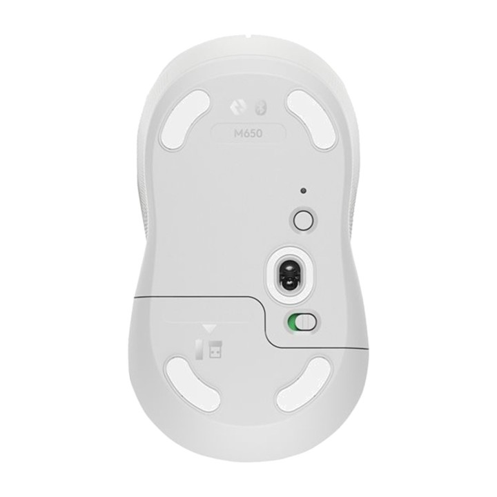 LOGITECH Geräuscharme kabellose Maus in mittlerer Größe